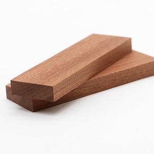 Sapele Knife Scales - Knife Blanks - Knife Making - Knife Maker Wood Blanks - Wooden Knife Blanks - Wood Knife Blanks