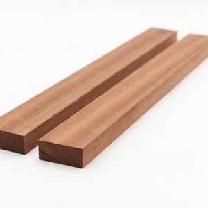 Sapele Cutting Board Strips - Wooden Cutting Board Supplies - Cutting Board Kit