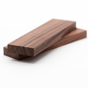 Bolivian Rosewood Knife Scales - Knife Blanks - Knife Making - Knife Maker Wood Blanks - Wooden Knife Blanks - Wood Knife Blanks