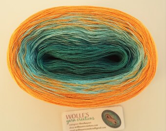 RAPHAELA II | Color Changing Cotton yarn | 480 yards/100 gr | Fingering Weight