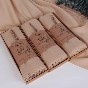 Bulk Pashmina Shawl, Personalized Shawl, Wedding Scarf, Bridesmaid Shawl, Pashmina Wrap, Shawls for Wedding, Wedding Shawl Scarves, Brk1s