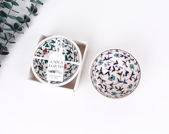 Tazón de cerámica para recuerdos de boda hecho a mano: regalos personalizados al por mayor