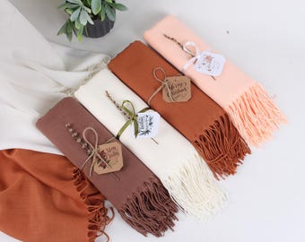 Xale de Pashmina de Natal: Cachecol de Natal, Envoltório de Casamento