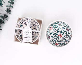 Recuerdos de cuencos de cerámica hechos a mano: regalos rústicos para bodas y baby showers