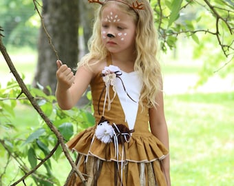 Deer Dress - Deer Fur Print Dress - Fawn Dress - Deer Costume - Deer Skater  Dress - Animal Costume - Womens Dress - Animal Fur - Etsy