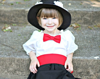 Mary Poppins Costume, Mary Poppins Dress, Mary Poppins, Girls Halloween, Mary Poppins Inspired, Pageant Wear, Mary Costume, Kids Costume