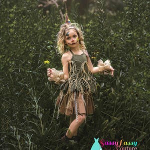Scarecrow Costume, Wizard of Oz Inspired Costume, Girls Scarecrow Costume, Girls Halloween, Halloween Costume, Scarecrow, Pageant Wear, OOC