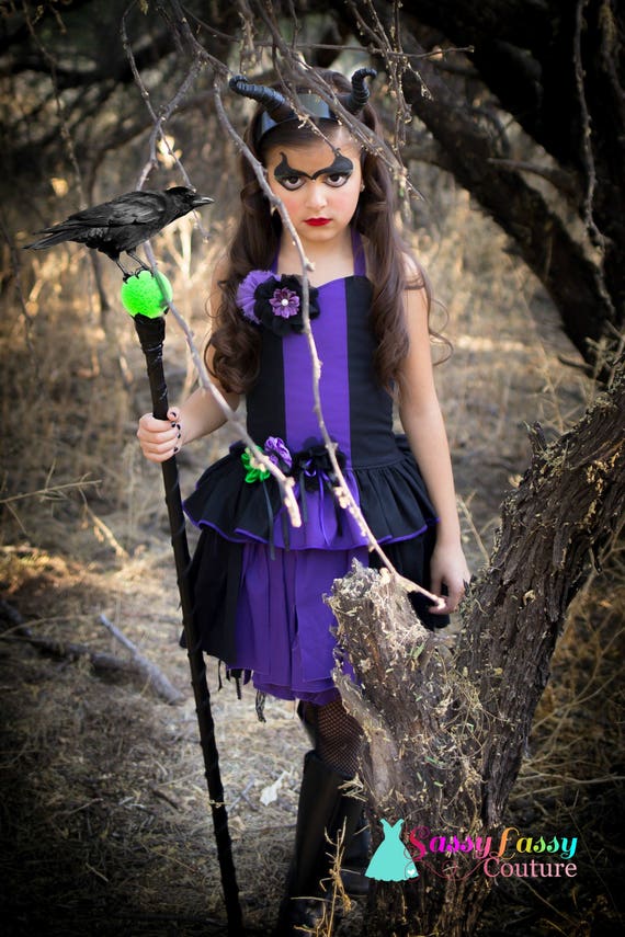 Maleficent inspired cheap dress