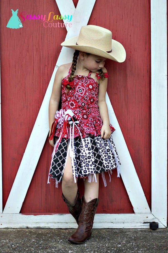Cowgirl Dress Cowgirl Birthday Dress Girls Western Wear -  Finland