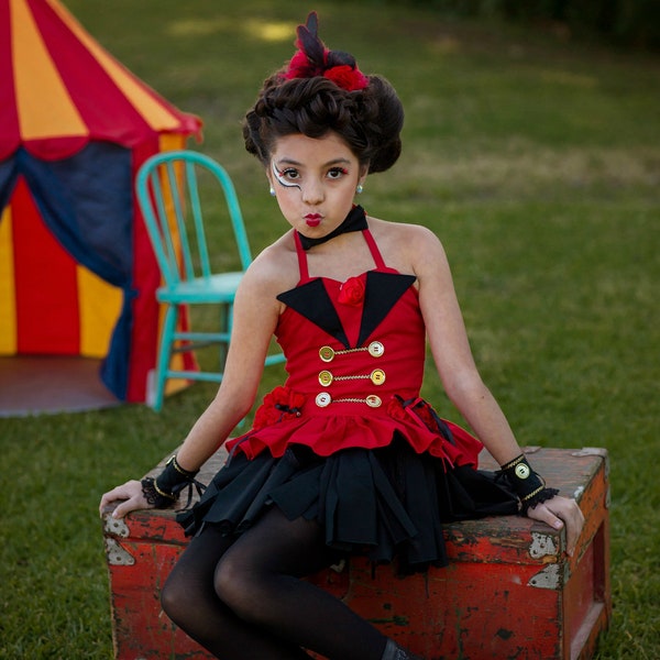 Circus Ringmaster Costume, Ringmaster Costume, Circus Birthday Outfit, Circus Costume, Ringmaster Costume Girl, Carnival, Ringmaster, Circus