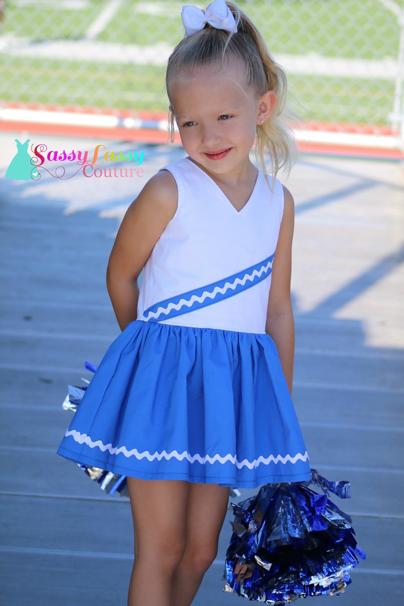 Custom Made Cheer Uniform Girls Cheer Costume Girls Etsy