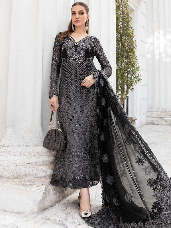 black party dresses pakistani Black Embroidered Pakistani Wedding Dresses Indian Bridal Maxi Lehenga Embroidery Clothes Eid Salwar Kameez Guest Outfits Custom Stitched