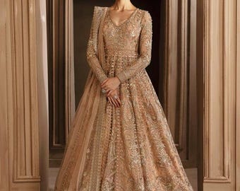 Latest Pakistani Indian Wedding Dresses Bridal Maxi Lehenga Embroidery Clothes Salwar Kameez Guest Outfits Collection Custom Stitched USA