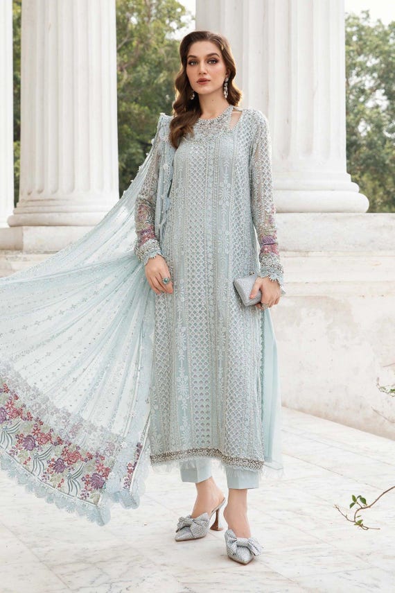 sachin and babi light blue dress Navy Chiffon Selena Maxi Dress