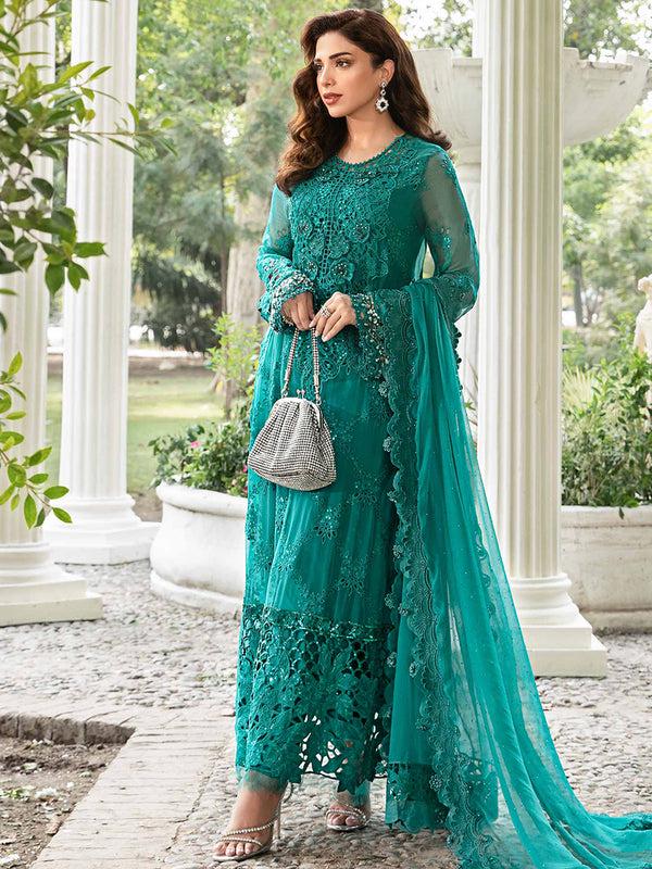 indian chiffon dresses Pakistani Dresses for Women Party Wear - Indian Salwar Kameez Suit, Wedding-Ready Chiffon Embroidered 3-Piece Outfit