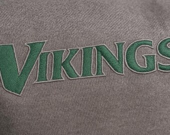 Vikings Letters Outline Machine Embroidery Designs | Vikings Embroidery Patterns | Vikings Border Embroidery Files | Vikings Embroidery File
