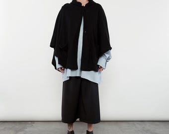 Recreate Upcycled Cotton Winter Cape