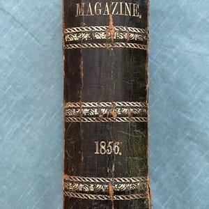 1856 Vintage Book - Etsy