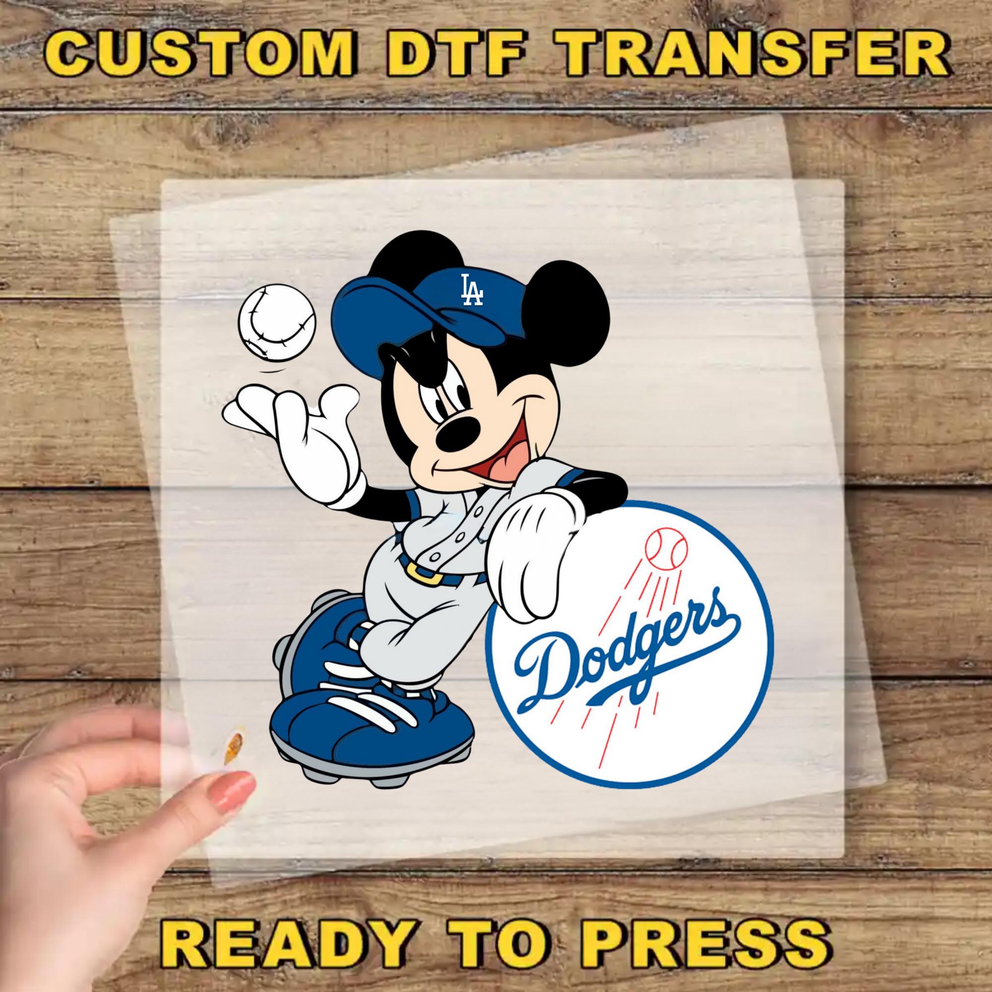 Los Angeles Dodgers HTV Heat Transfer Vinyl – Iron-On, NOT A Patch