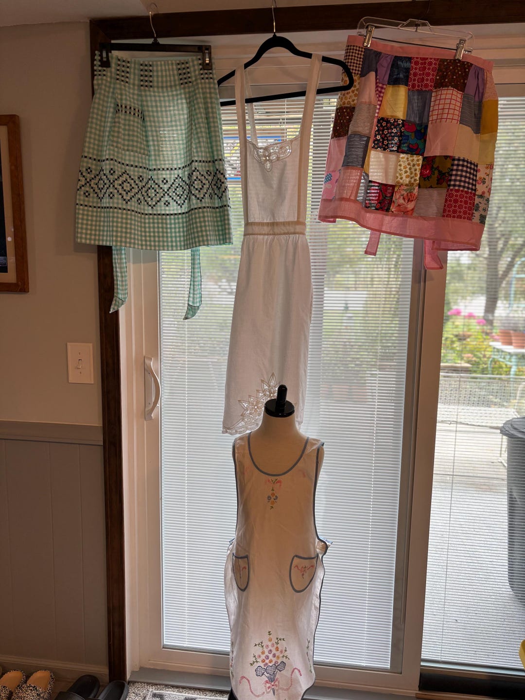Assorted Aprons Assorted Vintage Aprons: Gingham, Patchwork, Embroidered - Etsy