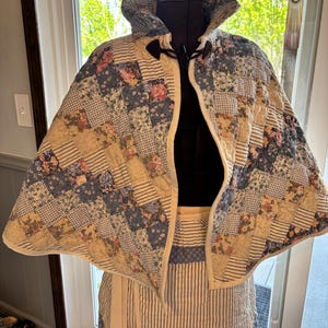 Capa de patchwork hecha a mano