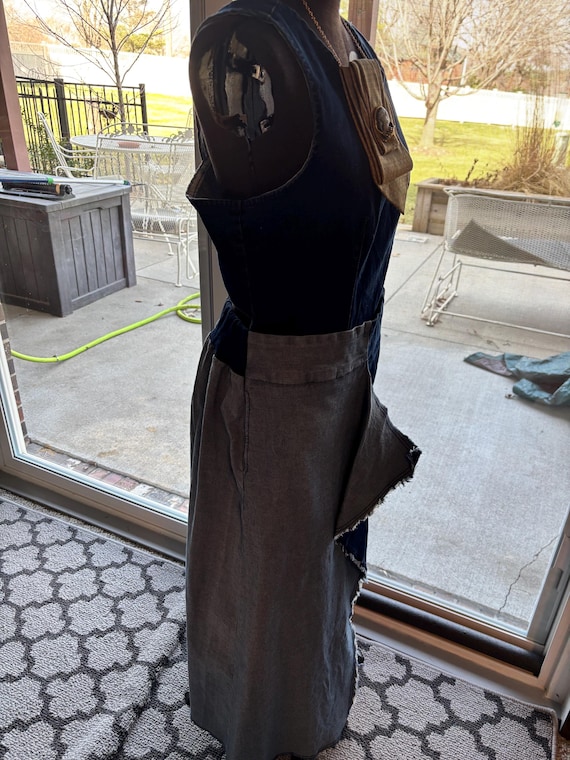 Patchwork Maxi Dress - image 3