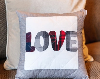 Custom Memory Pillow using your Loved One's Clothing