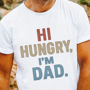 Hola, soy papá, camisetas para papá, camisetas de broma para papá, regalos para el día del padre, camisetas para abuelos, regalos para papá, regalos de cumpleaños para papá, camisetas sarcásticas novedosas
