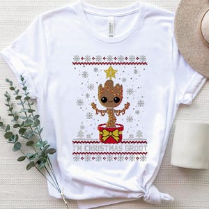 I’m Christmas Groot Shirt, Baby Groot Christmas Shirt, Christmas Avengers Shirt, Disney Christmas Shirt, Funny Xmas  Shirt, X-Mas Gift Shirt