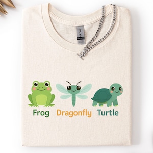 Subtle F*ck Donald Trump T-Shirt, Neon Colored Frog Dragonfly Turtle Shirt, Minimalist FDT Shirt, Anti-Trump, Resist Shirt, Gift for Liberal