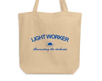 LIGHTWORKER IN BLUE Eco Tote Bag