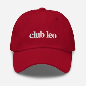 CLUB LEO Embroidered Baseball Cap