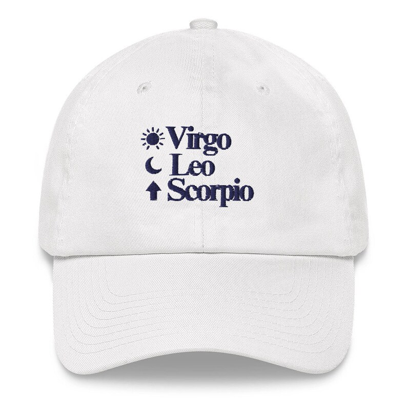 Custom ASTROLOGY BIG 3 embroidered hat