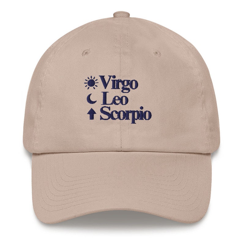 Custom ASTROLOGY BIG 3 embroidered hat