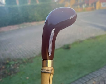 Vintage Cherry Bakalite / Cataline  Cane