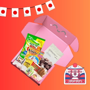 Japan Only Japanese Snack Box Anime Gift Food Gift Asian Box Snacks Chips Cake Curated Food Gift