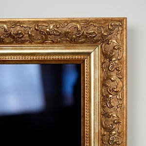 Guldförgylld TV-ram, 32, 43, 50 55 tums utsmyckad ram, TV-ram för Samsung Frame TV, kompatibel med Samsung TV-ram, TCL, specialanpassad TV-ram