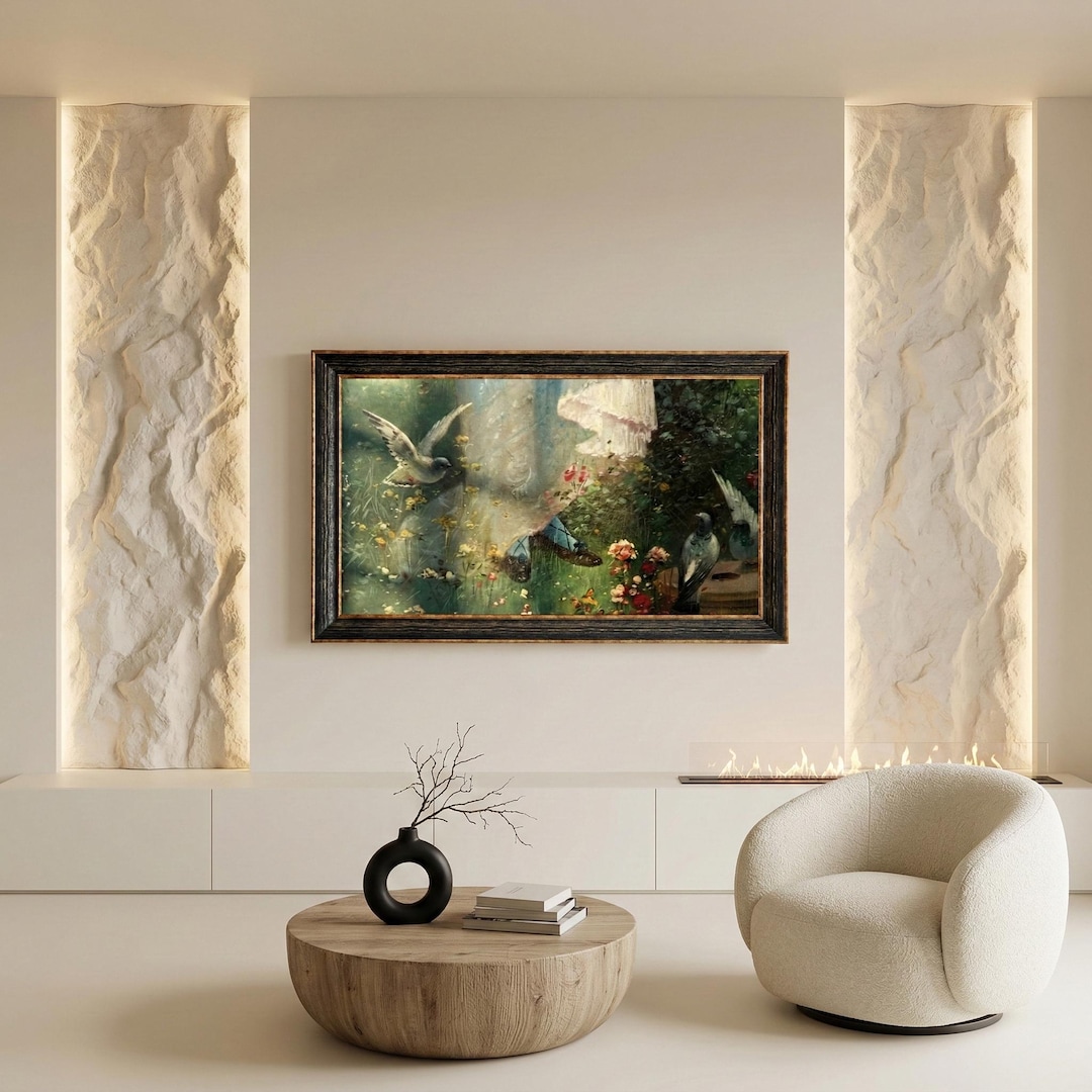 Custom Tv Frame for TCL Nxtframe, Decorative Bezel, Handmade Modern ...