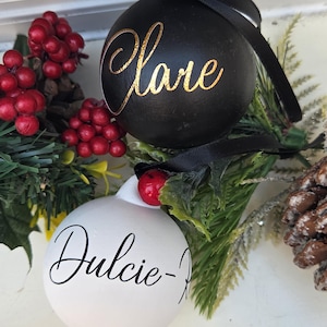 Personalised Baubles