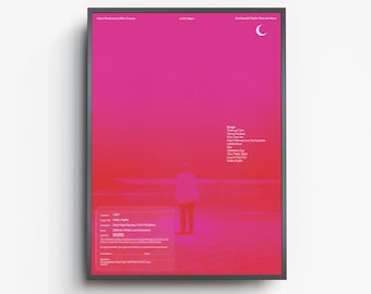 Malibu Nights LANY Album Digital Download Poster High Quality, LANY Poster, Musik Poster, Album Cover Poster, Wanddekoration, Musik Geschenk
