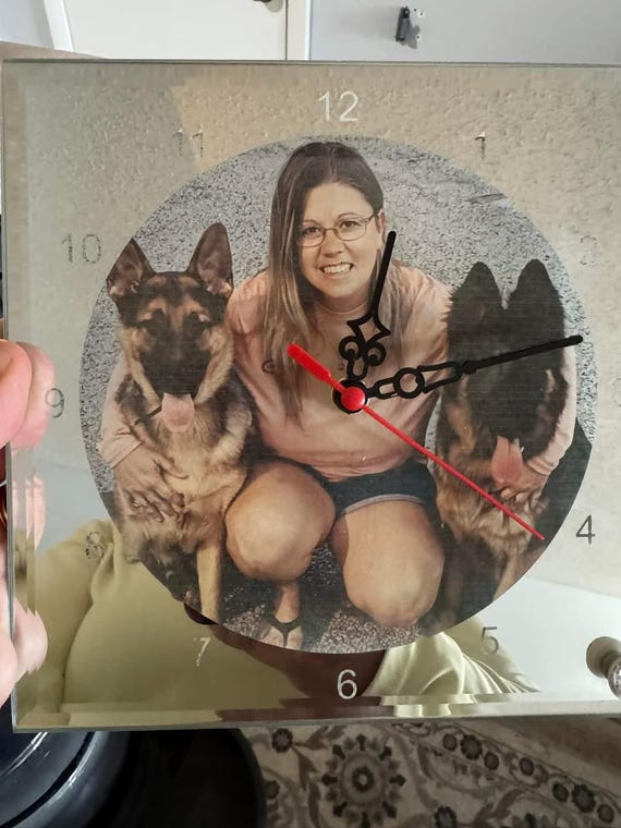 A Clock just for you personalized with your favorite image, forever keepsake family gift