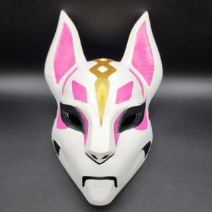 3d printed kitsune mask