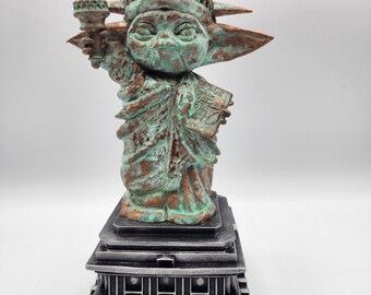 Estatua de la libertad de Grogu