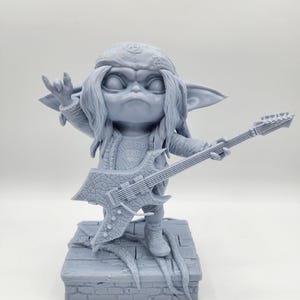 マンソン・グログのフィギュア、3Dプリント製ベビーヨーダ・マッシュアップ（高さ7.5インチ） 画像 1