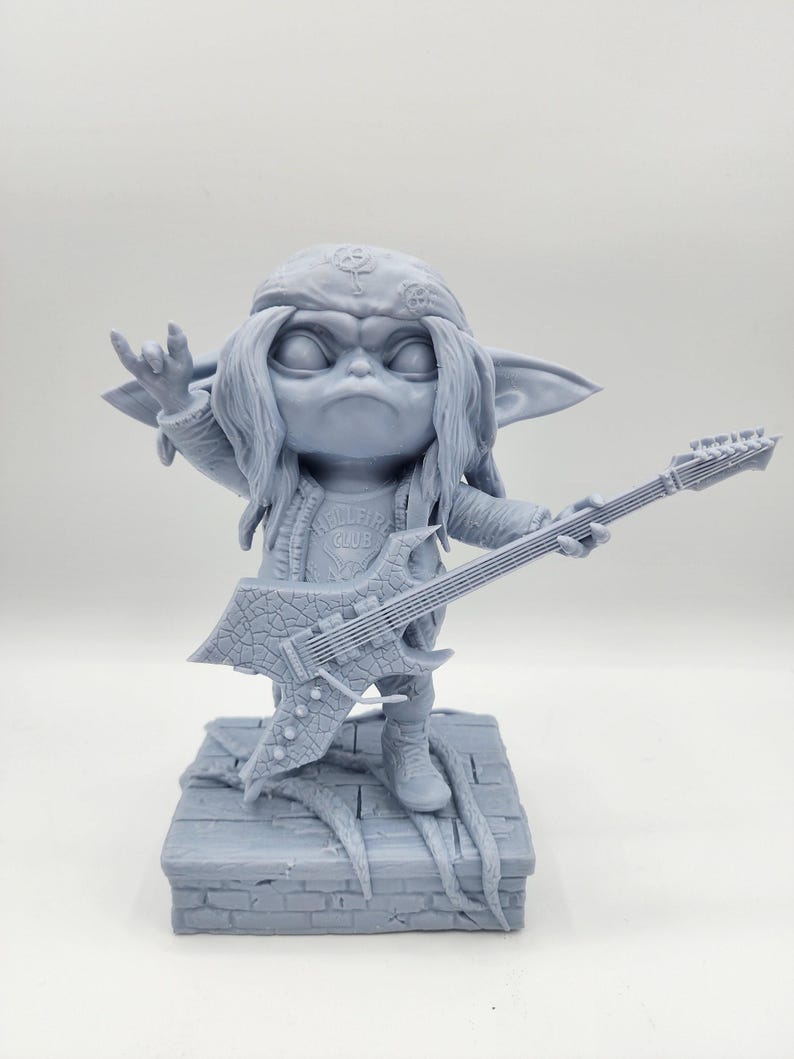 マンソン・グログのフィギュア、3Dプリント製ベビーヨーダ・マッシュアップ（高さ7.5インチ） 画像 1