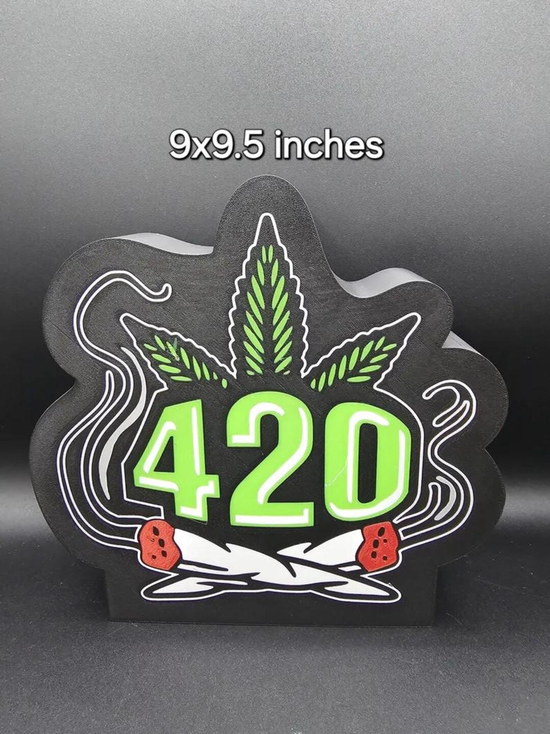 420 LED Light Box - Etsy