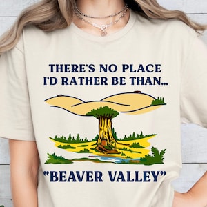 Beaver Valley T-Shirt, Offensive Shirt For Men Guys, Funny Beaver Shirt, Inappropriate Novelty Shirt, Saying Dirty Tee, Adult Humor Shirt