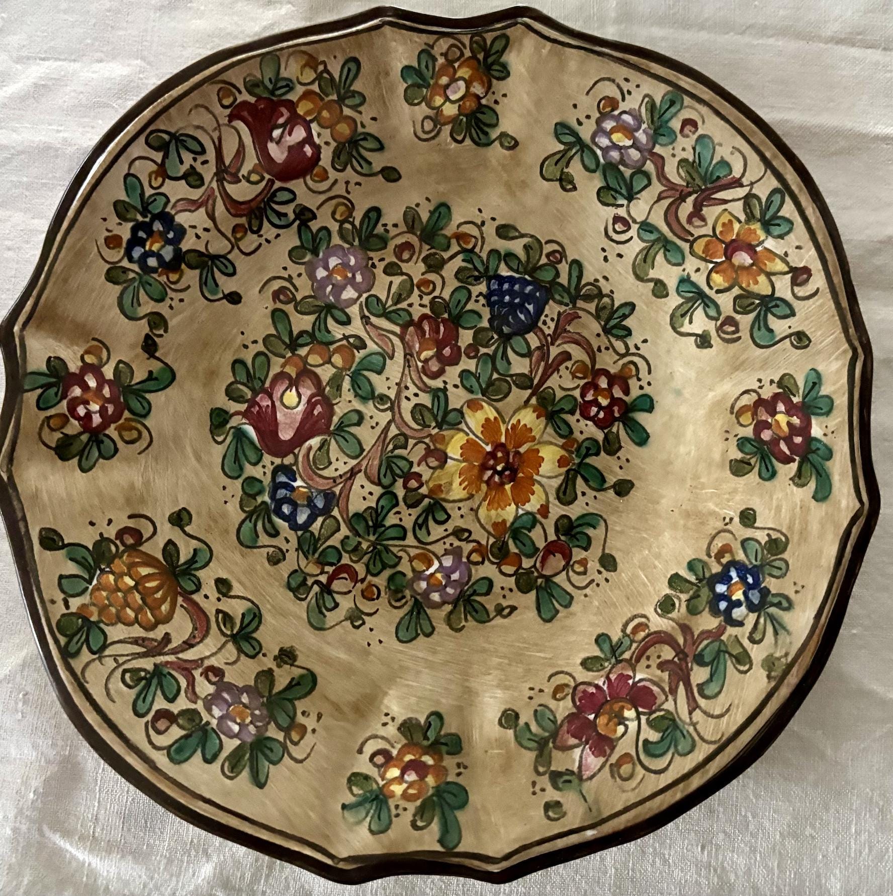 Gubbio plate - Etsy 日本