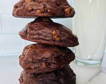 DIGITAL DOWNLOAD | Stuffed Milk Dud Cookie Recipe | Gourmet Stuffed Cookies | Homemade Cookie Recipe
