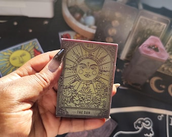 Tarot Cards | Wax Melt Collection Box | Sun, Moon, Star